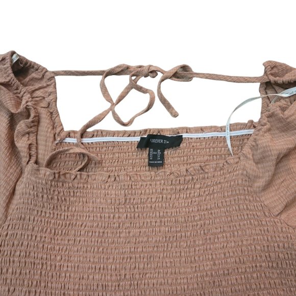 Forever 21 Ruffled Crop Top size 3x (NWOT) - Picture 4 of 8